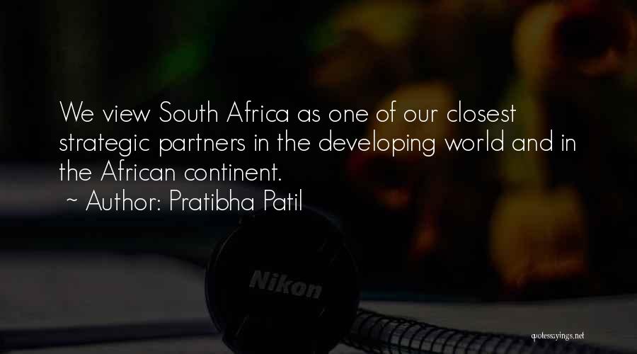 African Continent Quotes By Pratibha Patil