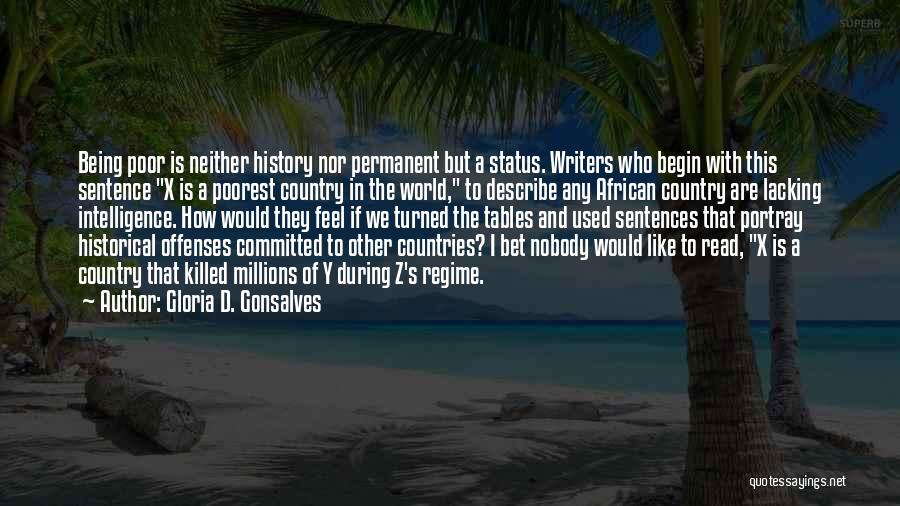 African Countries Quotes By Gloria D. Gonsalves