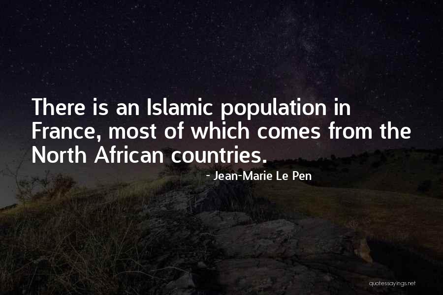 African Countries Quotes By Jean-Marie Le Pen