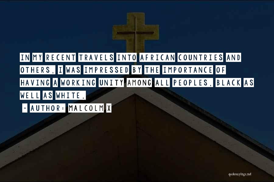 African Countries Quotes By Malcolm X