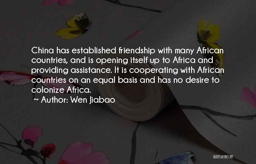 African Countries Quotes By Wen Jiabao