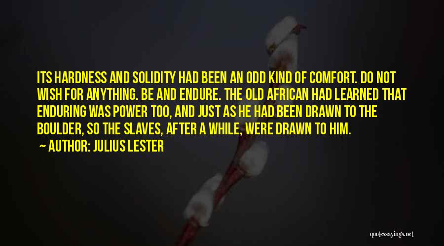 African Slaves Quotes By Julius Lester