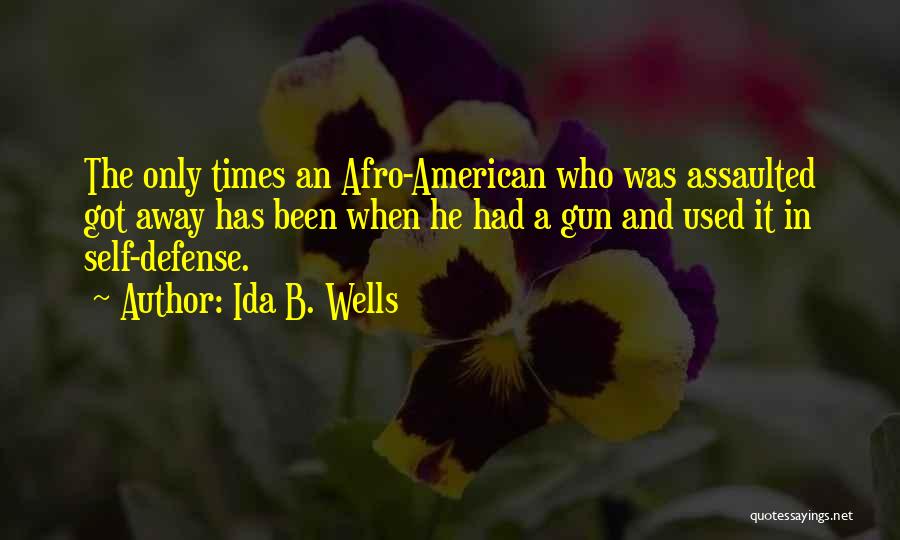 Afro American Quotes By Ida B. Wells