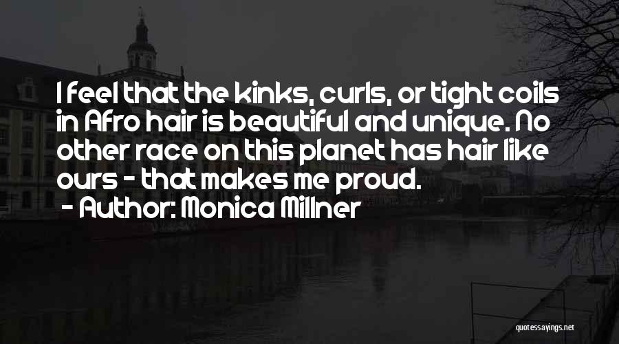 Afro Hair Quotes By Monica Millner