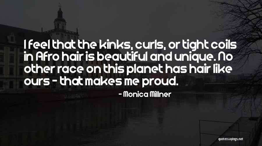 Afro Hair Quotes By Monica Millner