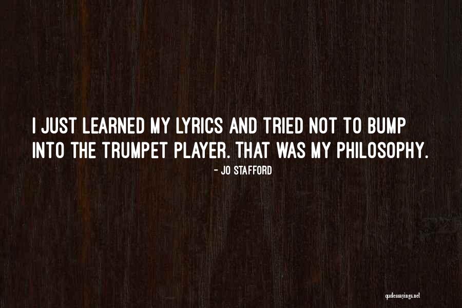 Afrofuturism Jazzman Quotes By Jo Stafford Afrofuturism Jazzman Quotes By Jo Stafford