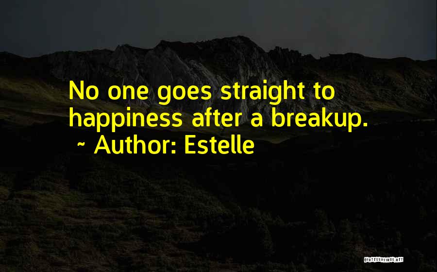 After A Breakup Quotes By Estelle