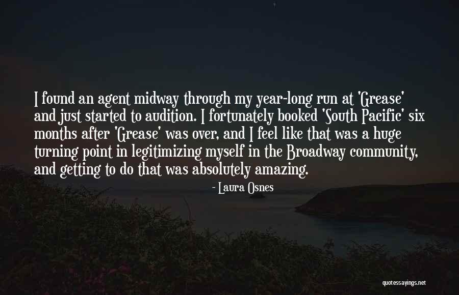 After A Long Run Quotes By Laura Osnes After A Long Run Quotes By Laura Osnes