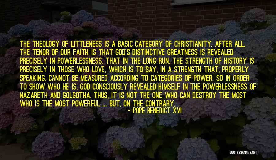 After A Long Run Quotes By Pope Benedict XVI After A Long Run Quotes By Pope Benedict XVI