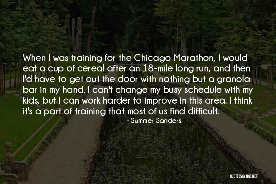 After A Long Run Quotes By Summer Sanders After A Long Run Quotes By Summer Sanders