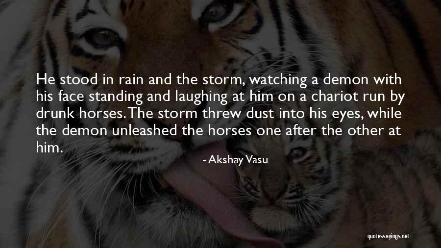 After A Storm Quotes By Akshay Vasu