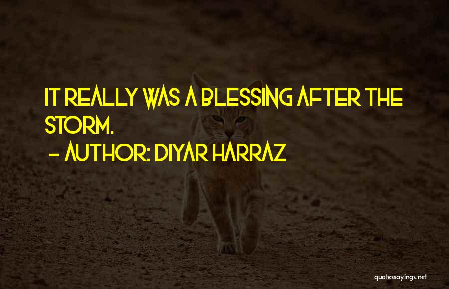 After A Storm Quotes By Diyar Harraz