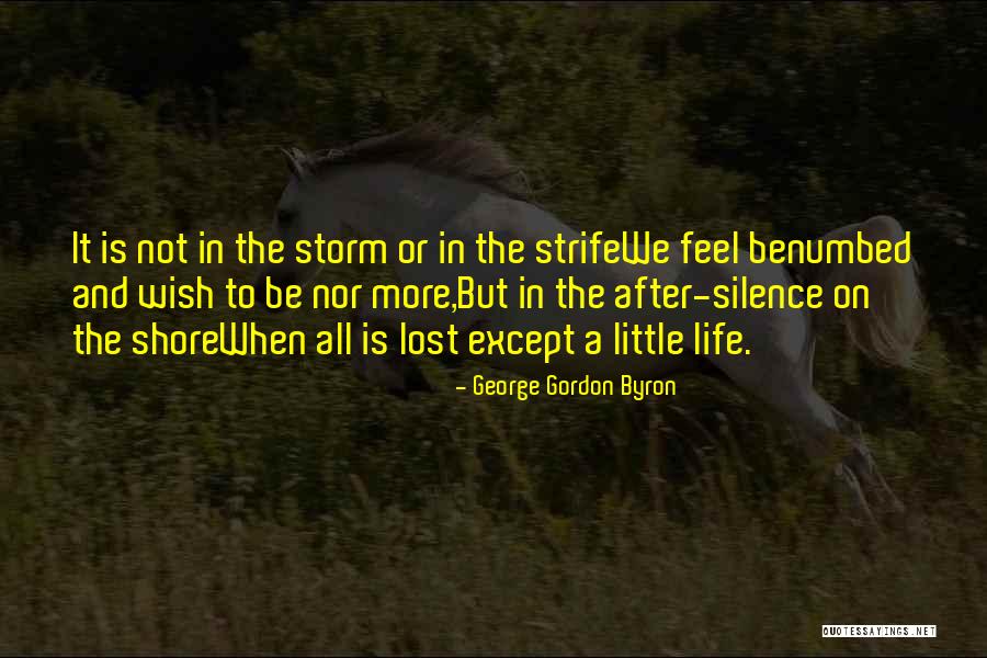 After A Storm Quotes By George Gordon Byron