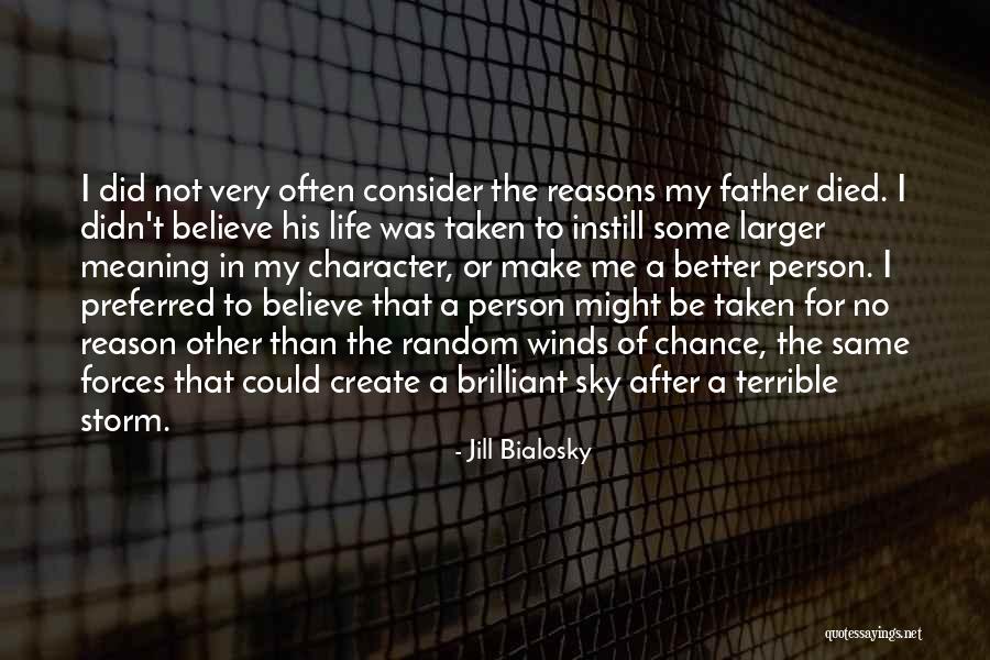After A Storm Quotes By Jill Bialosky After A Storm Quotes By Jill Bialosky