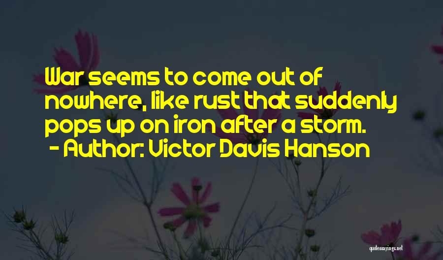 After A Storm Quotes By Victor Davis Hanson