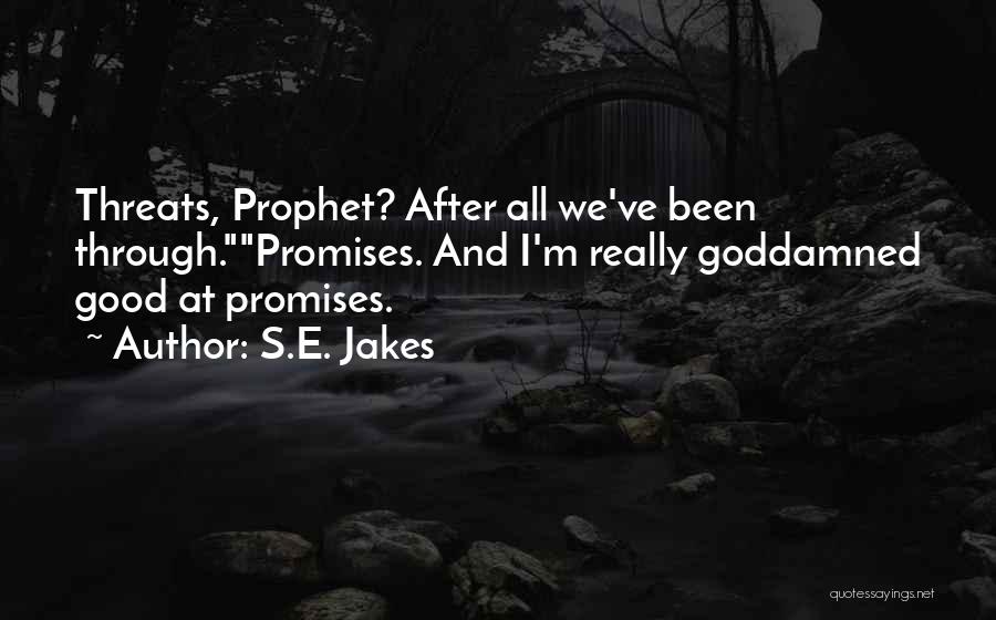 After All We Been Through Quotes By S.E. Jakes