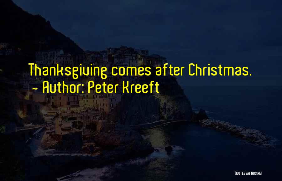 After Christmas Quotes By Peter Kreeft