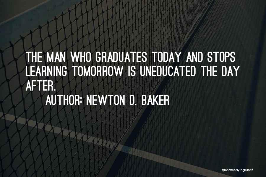 After D Day Quotes By Newton D. Baker