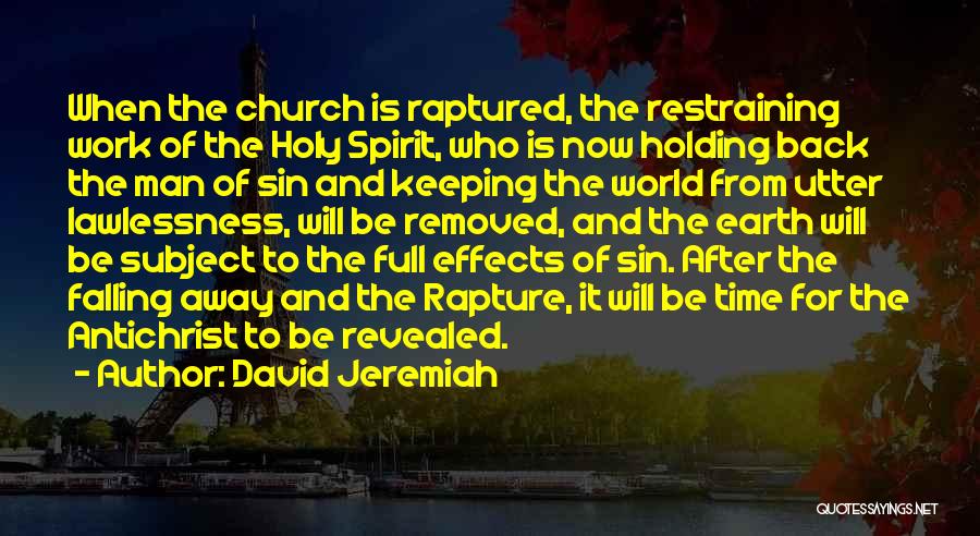 After Earth Quotes By David Jeremiah