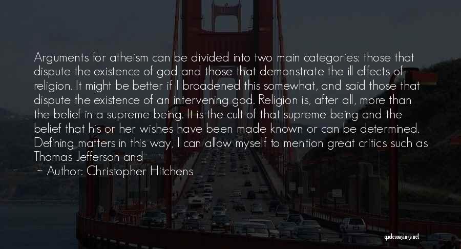 After Effects Quotes By Christopher Hitchens