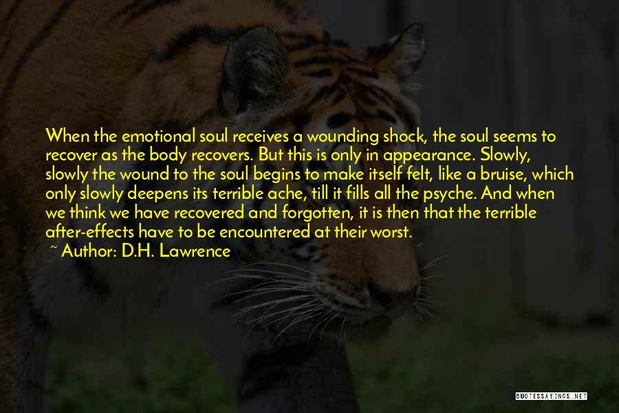 After Effects Quotes By D.H. Lawrence