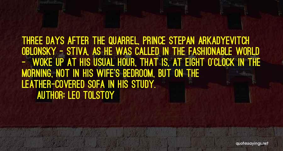 After Eight Quotes By Leo Tolstoy