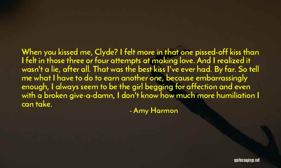 After First Kiss Quotes By Amy Harmon After First Kiss Quotes By Amy Harmon