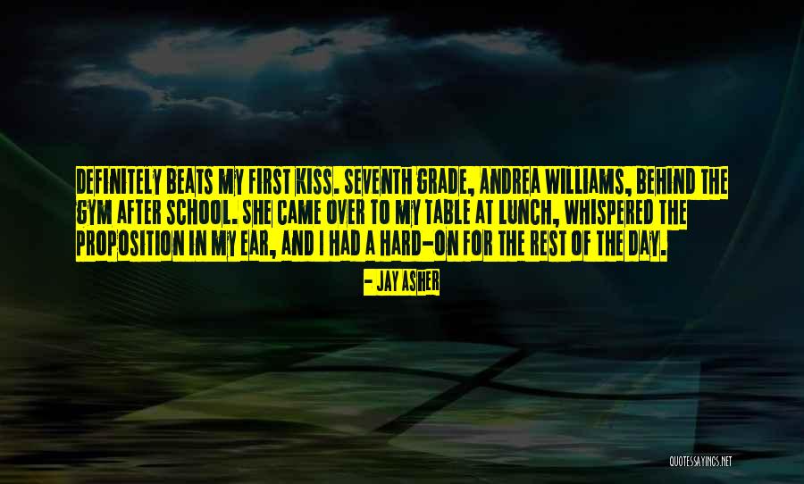 After First Kiss Quotes By Jay Asher After First Kiss Quotes By Jay Asher