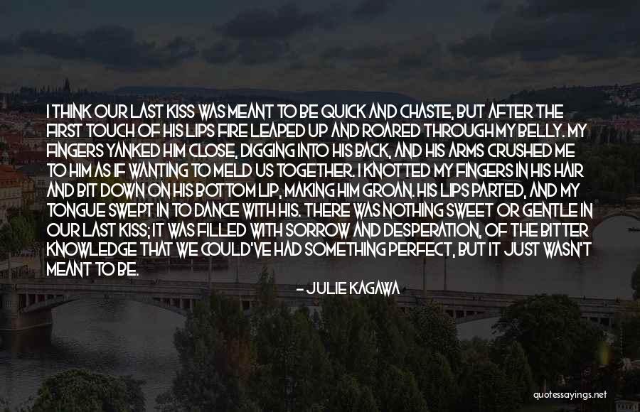 After First Kiss Quotes By Julie Kagawa After First Kiss Quotes By Julie Kagawa