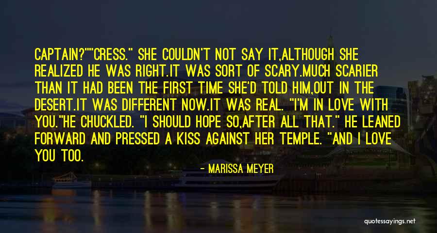 After First Kiss Quotes By Marissa Meyer After First Kiss Quotes By Marissa Meyer