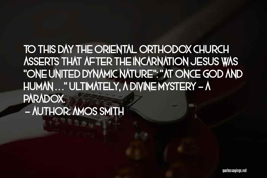 After Going To Church Quotes By Amos Smith