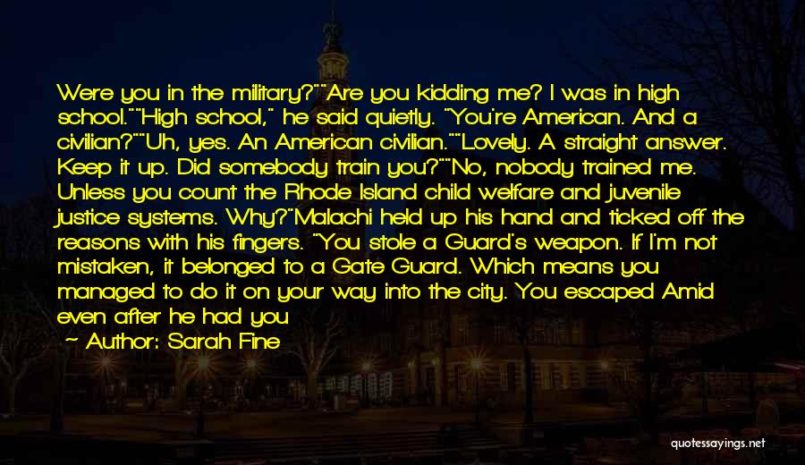 After High School Quotes By Sarah Fine