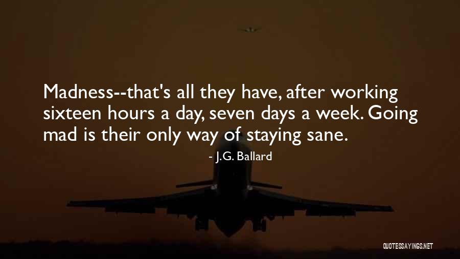 After Hours Quotes By J.G. Ballard