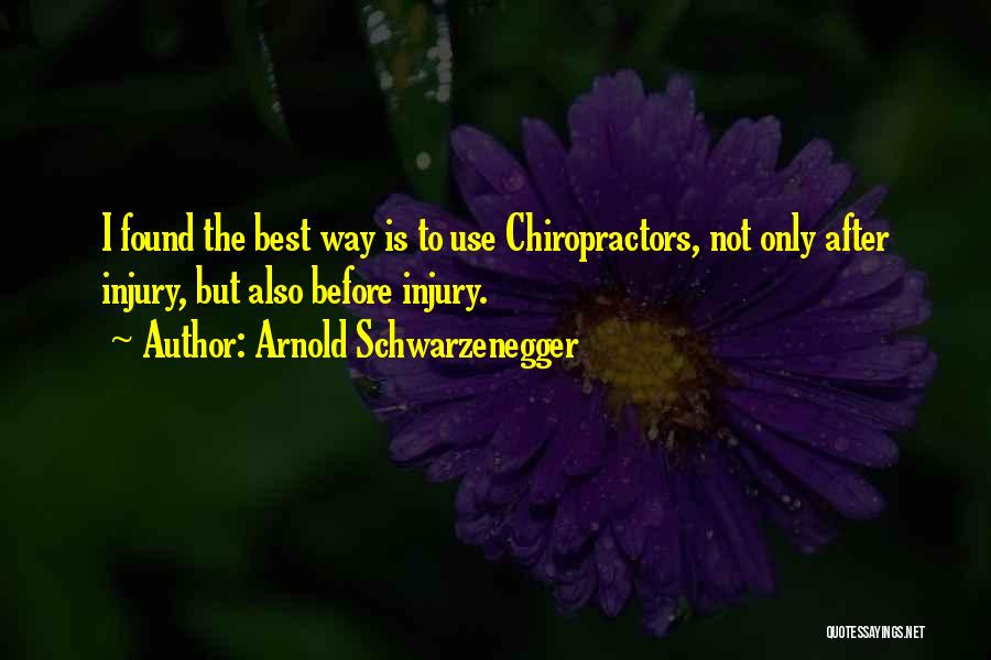 After Injury Quotes By Arnold Schwarzenegger