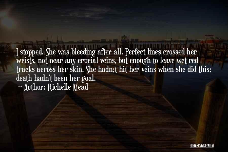 After Injury Quotes By Richelle Mead