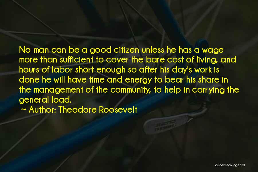 After Labor Day Quotes By Theodore Roosevelt