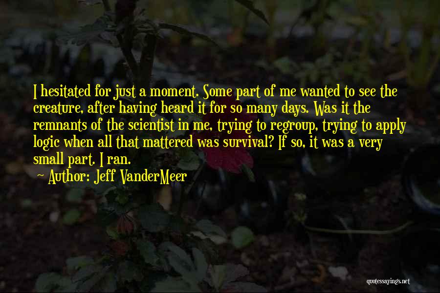 After Many Days Quotes By Jeff VanderMeer