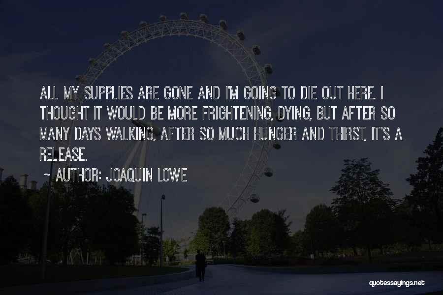 After Many Days Quotes By Joaquin Lowe