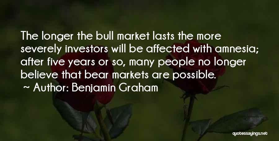 After Markets Quotes By Benjamin Graham