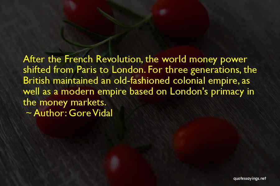 After Markets Quotes By Gore Vidal