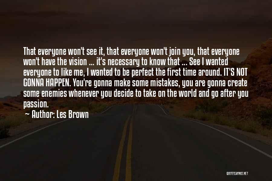 After Mistake Quotes By Les Brown