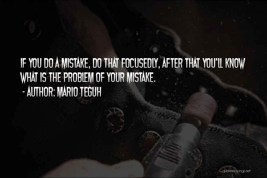 After Mistake Quotes By Mario Teguh