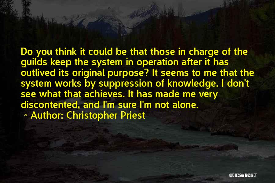 After Operation Quotes By Christopher Priest