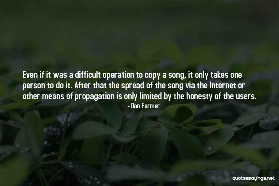 After Operation Quotes By Dan Farmer