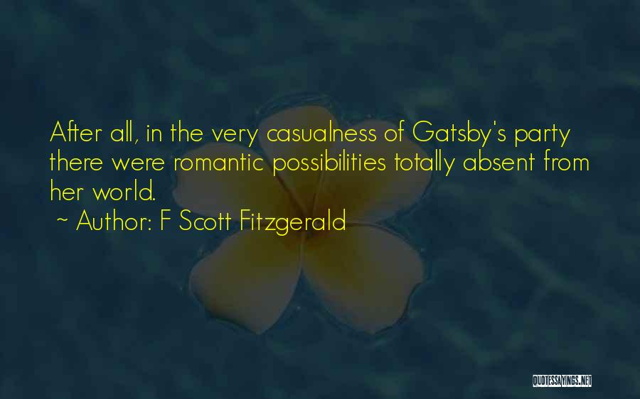After Party Quotes By F Scott Fitzgerald