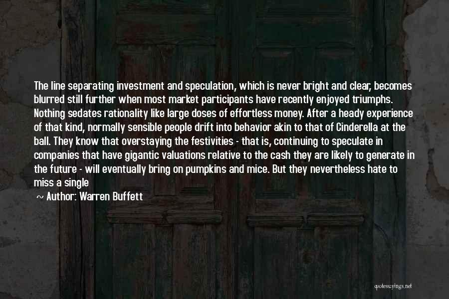 After Party Quotes By Warren Buffett