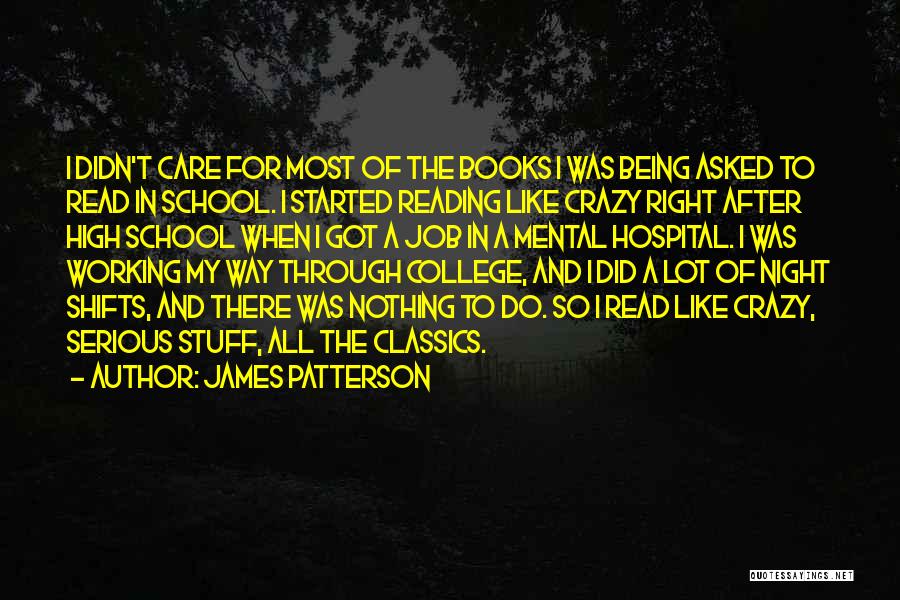 After School Care Quotes By James Patterson