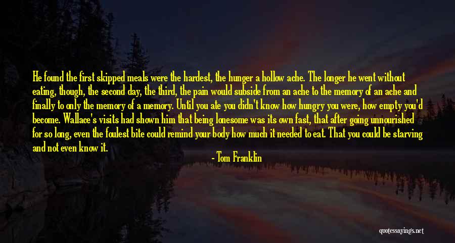 After So Long Quotes By Tom Franklin