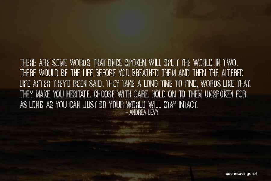 After So Long Time Quotes By Andrea Levy After So Long Time Quotes By Andrea Levy