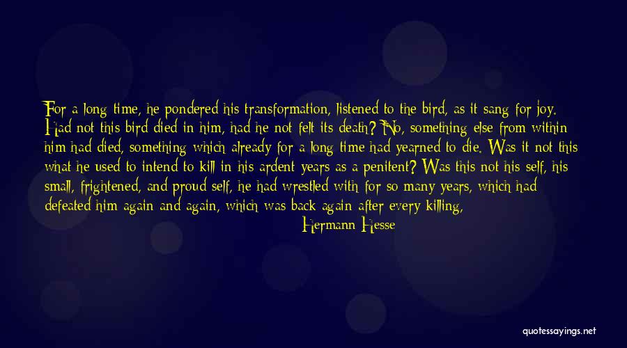 After So Long Time Quotes By Hermann Hesse After So Long Time Quotes By Hermann Hesse